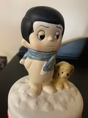 Love Is … Being the Dog Walker in Winter Music Box Artist Kim Casali. - Picture 2 of 5