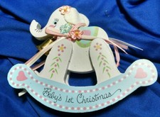 Personalized Babys First Christmas Ornament Elephant w/ Bell Holiday Gift JOSHUA