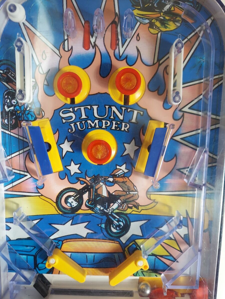 Vintage Table Top Electronic Thunder Ball Machine Stunt Vintage Table Top Electronic Thunder Ball Machine Stunt