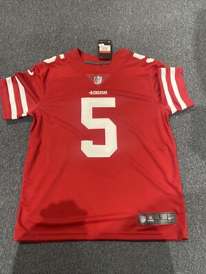 Trey Lance #5 San Francisco 49ers Nike Vapor On Field Jersey BNWT