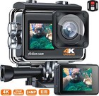 Campark 4K 24MP WIFI GHIACCIO UHD action camera impermeabile fotocamera casco action cam DE