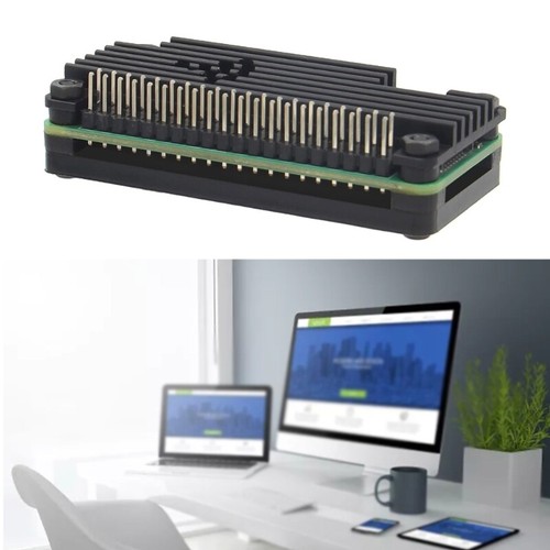 Boîtier en alliage d'aluminium tout métal pour coque dissipateur thermique RaspberryPiZero - Photo 3/8