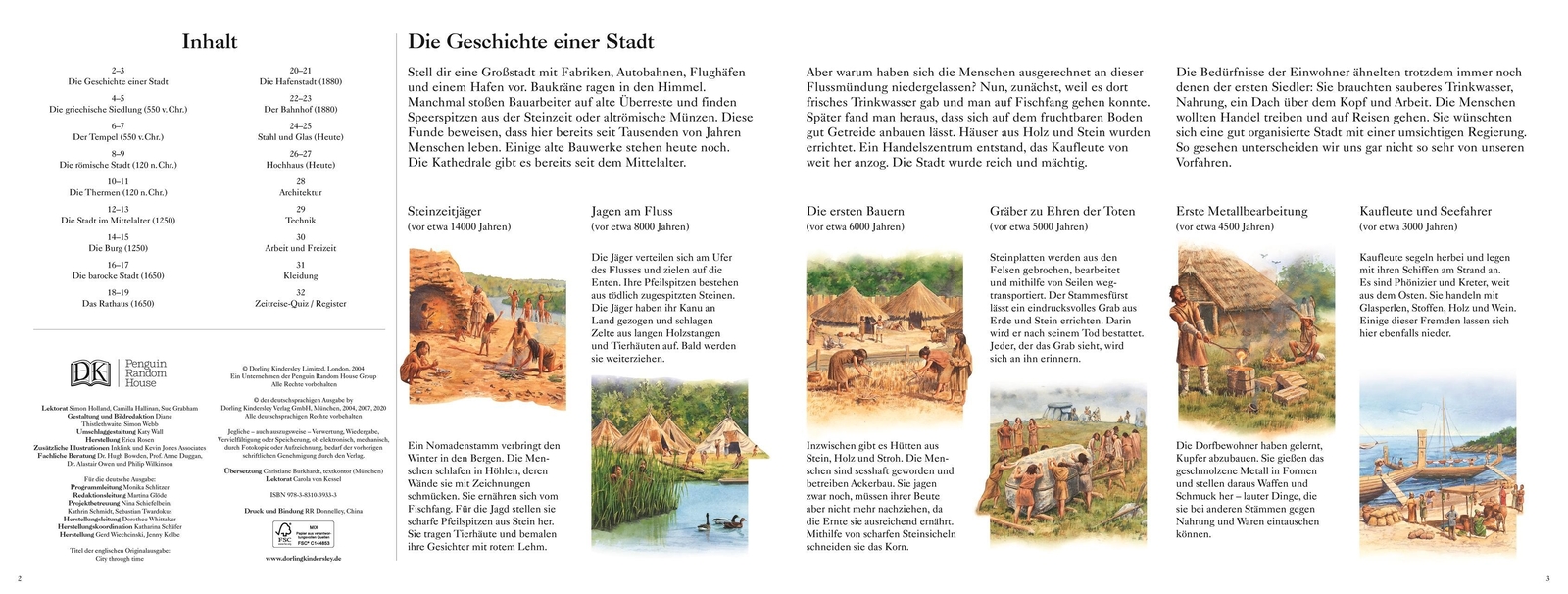 Thumbnail - Eine Stadt Lauf Der Zeit | Steve Noon | Buch | Wimmelbuch | 32 S. |