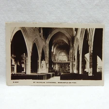 ST. NICHOLAS CATHEDRAL NEWCASTLE-ON-TYNE ENGLAND RPPC
