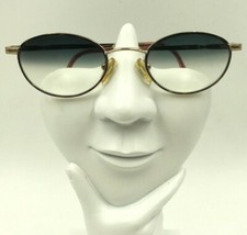 Vintage Looney Tunes 1997 Purple Gold Metal Oval Sunglasses FRAMES ONLY