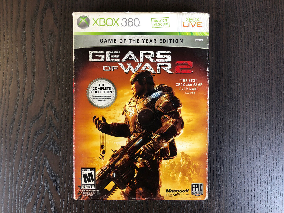 Complete Gears of War 2 Limited Edition Bundle Xbox 360 Game for