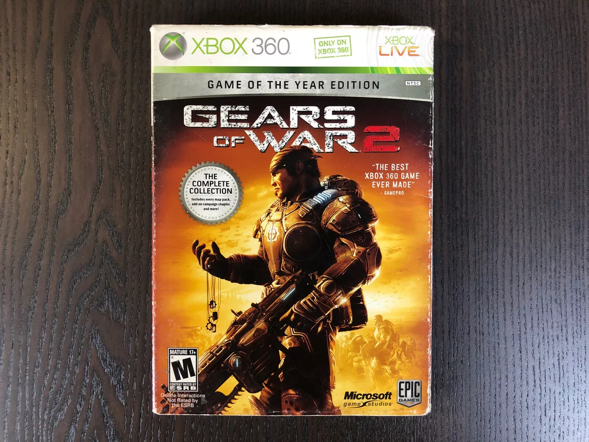 NEW Gears of War 2 The Complete Collection (XBox 360 Platinum Hits