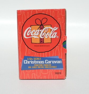 1/64 diecast MINT Coca Cola Christmas Navistar semi truck with box