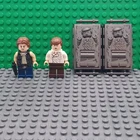 Lego Star Wars Han Solo Minifigures Carbonite Young Han Skiff Outfit lot