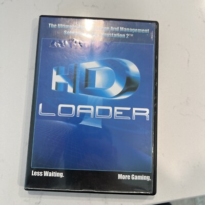 Rare PlayStation 2 HD Loader The Ultimate Game Storage Solution for PS2 w/Manual
