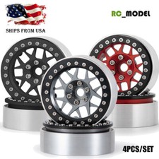 4pcs 2.2 Metal Beadlock Wheel Rims For 110 Rc Axial Scx10 Wraith Trx4 D90 Etc 4pcs 2.2 Metal Beadlock Wheel Rims For 110 Rc Axial Scx10 Wraith Trx4 D90 Etc