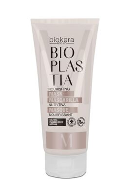 SALERM - Nourishing Hair Mask - Biokera Bioplastia - 200 ml - Vegan Keratin and