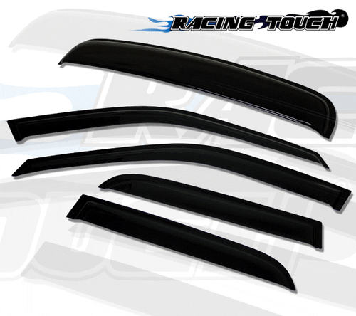 Sun roof & 2.0mm Visor Wind Guard Out-Channel 5pc 2013-2015 Audi A3 4 Door Sedan - Bild 2 von 5
