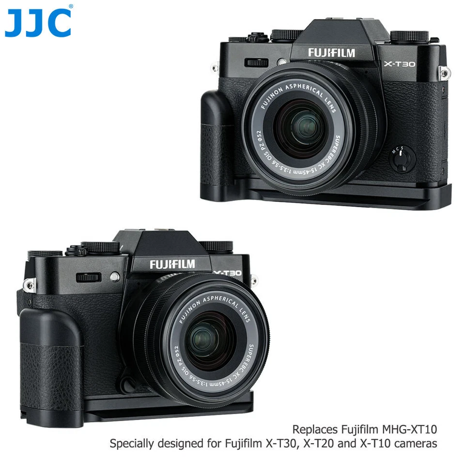 JJC Metal Camera Hand Grip for Fujifilm Fuji X-T30 XT30 X-T20 X-T10 as MHG-XT10 - Image 4 of 4