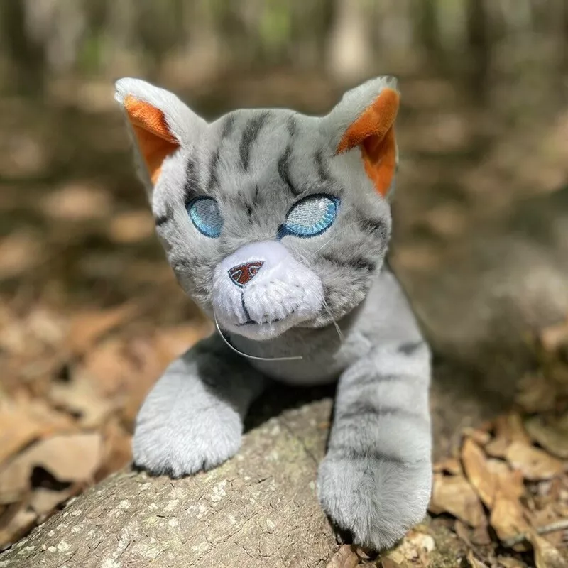 Warrior Cats Jayfeather Plush toy Thunder Clan Cat Warriors Collectable new