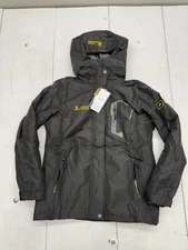 Moerdeng Black Full Zip Lined Coat Mens size Small