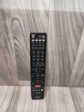 Sharp AQUOS GB004WJSA Replacement Smart TV Remote Control Black Netflix Original
