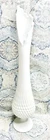 Vintage Fenton Hobnail White Milk Glass 21 1/2 Inch, Tall Stretch Swung Vase