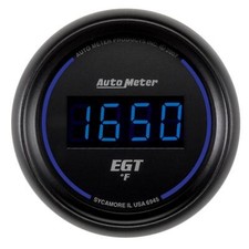 Autometer Gauge Pyrometer Egt 2 116 1600 Degrees F Digital Black Dial2