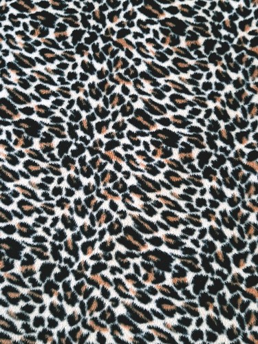 Top de pijama BETSEY JOHNSON - ÍNTIMO - Manga larga suave estampado de leopardo - Talla: L - Imagen 2 de 7