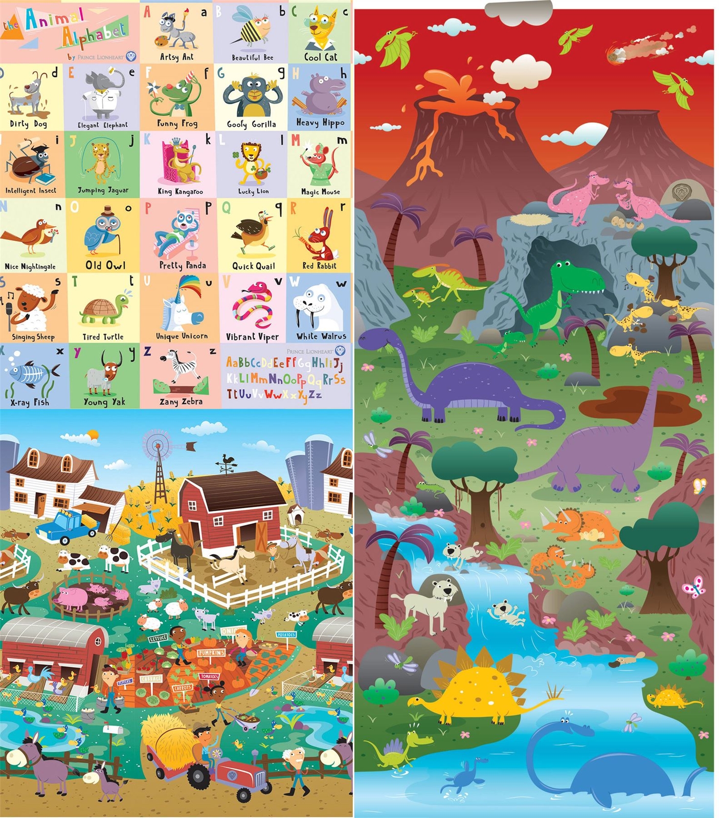 prince lionheart playmat