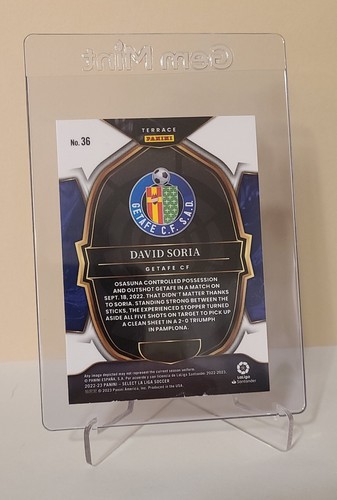 David Soria - 2022 Panini - MINT - Picture 2 of 2