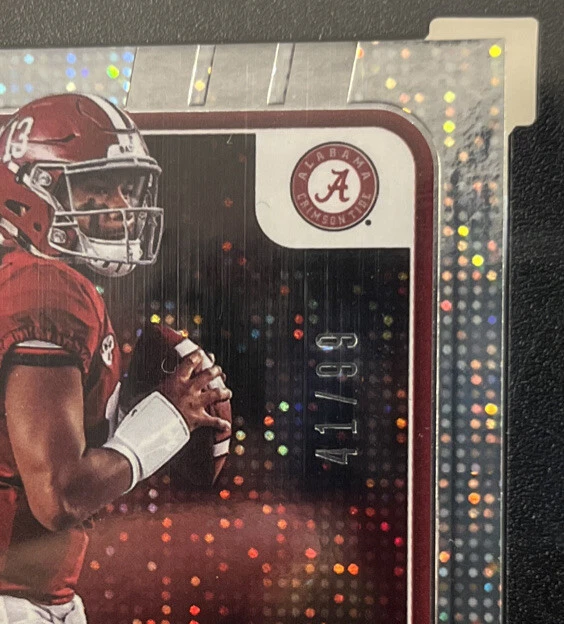 2021 Panini Contenders Draft Picks Tua Tagovailoa Conference Finals Ticket 71/99 - Image 2 of 4