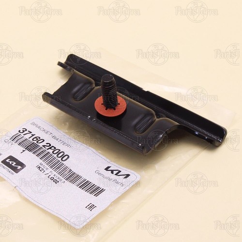 Genuine OEM Kia Hyundai Battery Hold Down Bracket Clamp & Bolt Kit 37160-2P000 - Picture 6 of 8