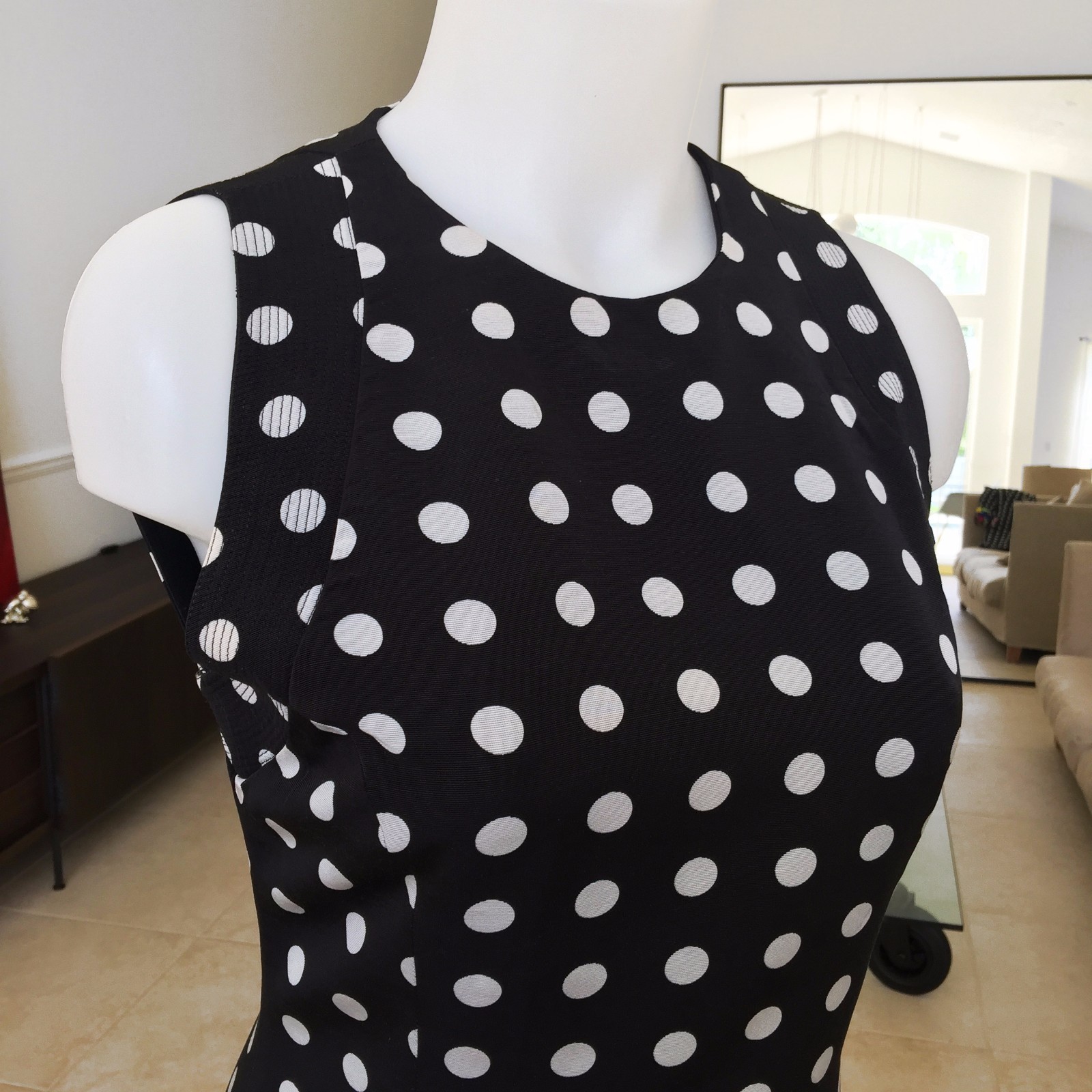 iconic GIANNI VERSACE polka dot dress & jacket size 8 from S/S 1991 image 9