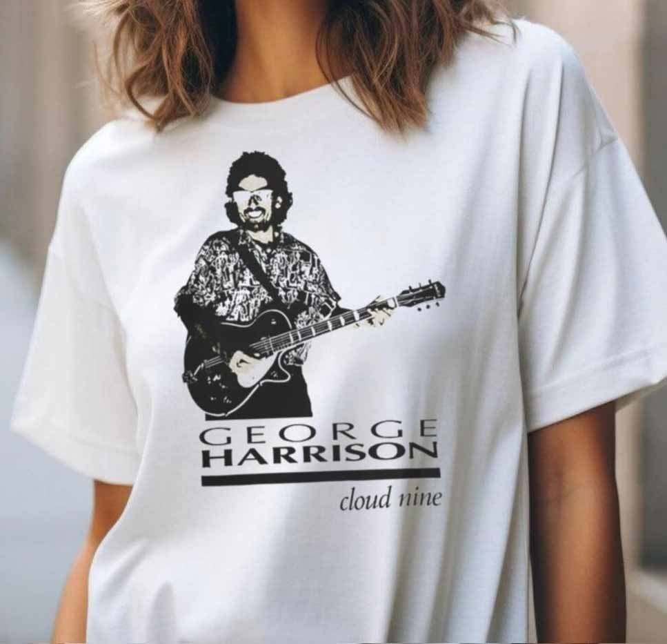 George Harrison Cloud Nine The Beatles Vintage Rock Band