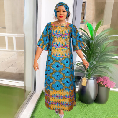 African Women Traditional Embroidery Dresses Bazin Women | eBay African Women Traditional Embroidery Dresses Bazin Women | eBay