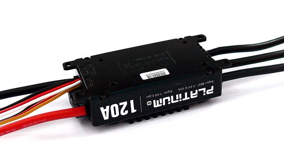 HOBBYWING Platinum 120A V4 RC Model Brushless Motor ESC Speed Controller SL096 - Image 2 of 2