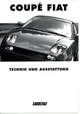 Coupé Fiat, Technik und Ausstattung Okt. 96