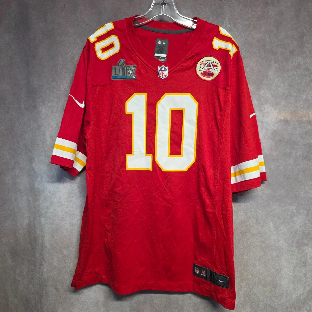 新品　チーフス　ユニフォーム　マホームズ　ブラック　NIKE　ジャージー　XL NFL チーフス パトリック・マホームズ ユニフォーム ナイキ ブラック