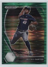 2021 Panini Prizm Draft Picks Green Pulsar Prizm Irving Carter #PDP152 16ad