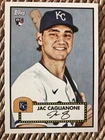 2026 Topps 1952 variant #138 short print Jac Caglianone rookie card damaged