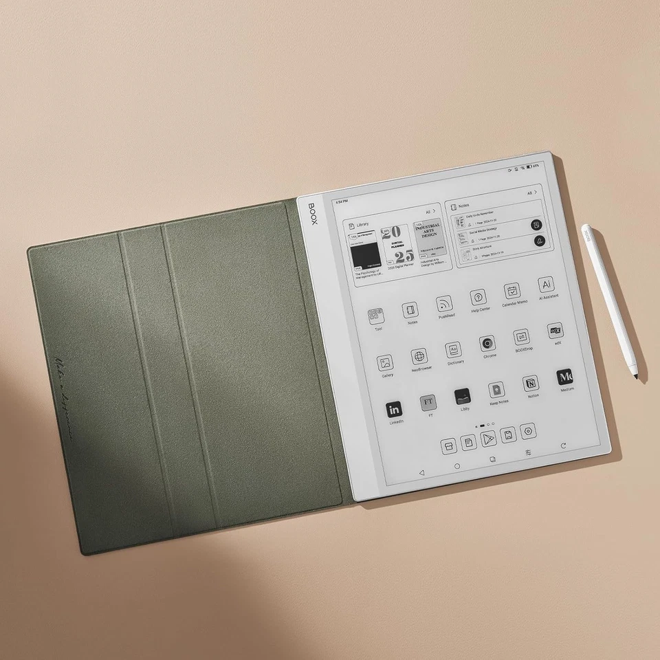 Protective Black Tablet Case for Note Max and Tab X C - Auto Sleep/Wake Design - Image 4 of 4