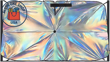 Car Windshield Sun Shade Umbrella with UV Protection and Handle