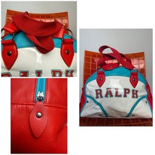 Vintage Ralph Lauren Fragrance Duffle Bag 12" X 8" X 6" MAKE OFFER Free Ship