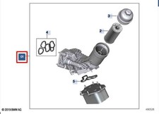 BMW 6 Gran Turismo G32 Ölfilter 11428580415 8580415 NEU ORIGINAL