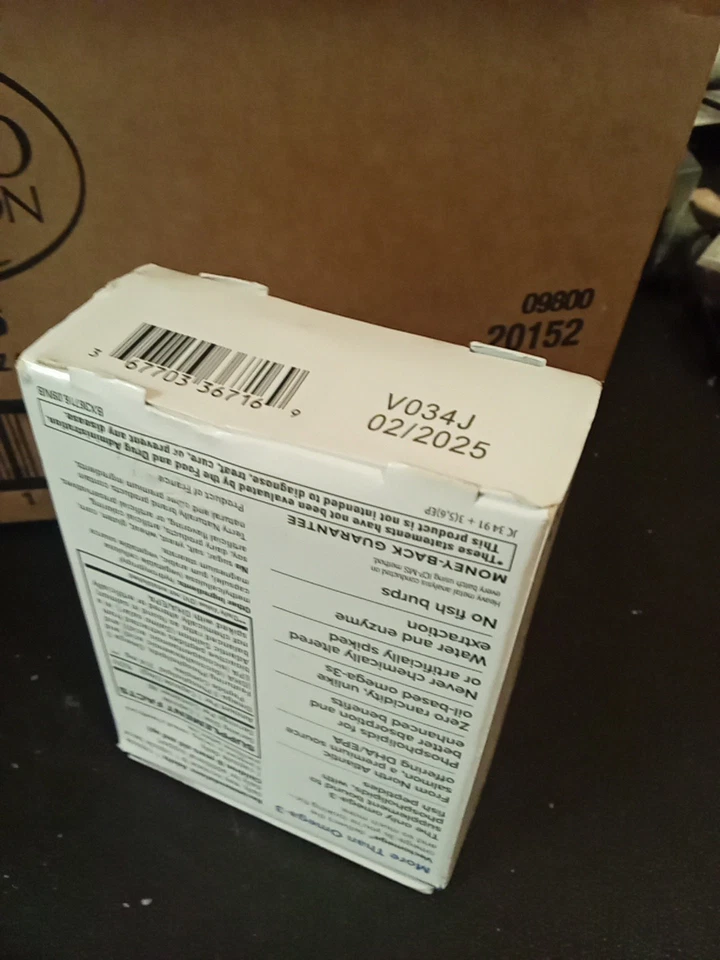 Terry Naturally Vectomega, Omega-3 de Salmón, EPA/DHA -60 cápsulas EXP:02/2025 Foto 3 de 3