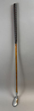 Antique Vtg TRULINE Chicago US PAT 1615038 Hickory Wood Shaft Golf Putter A6