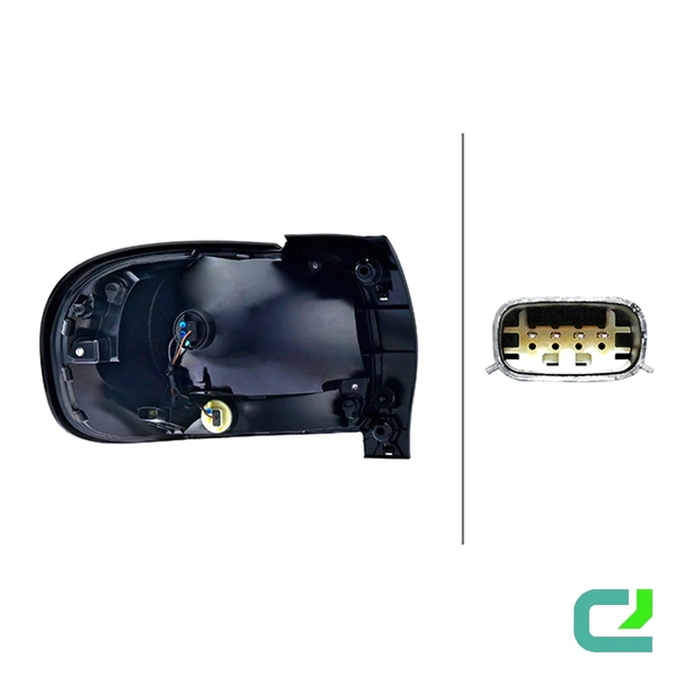 Luz Trasera Derecha 12V WY21W Bombilla HELLA para U. A. Citroën C3 Aircross II - Imagen 2 de 4