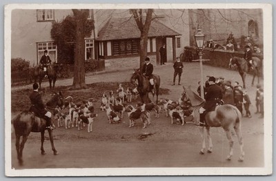 Postkarte Unbekanntes Jagdtreffen RP