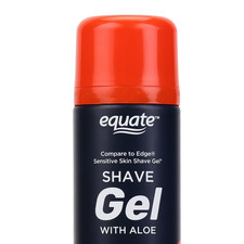 Equate Sensitive Skin Shave Gel with Aloe 7 oz - FREE SHIPPING