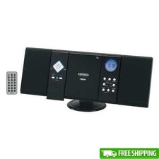 Wall Mount CD Player W/ FM Stereo Alarm Digital Display Remote Control System US