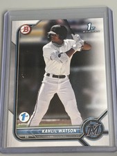 2022 Bowman 1st Edition - Kahlil Watson #BPPF-3 (RC)