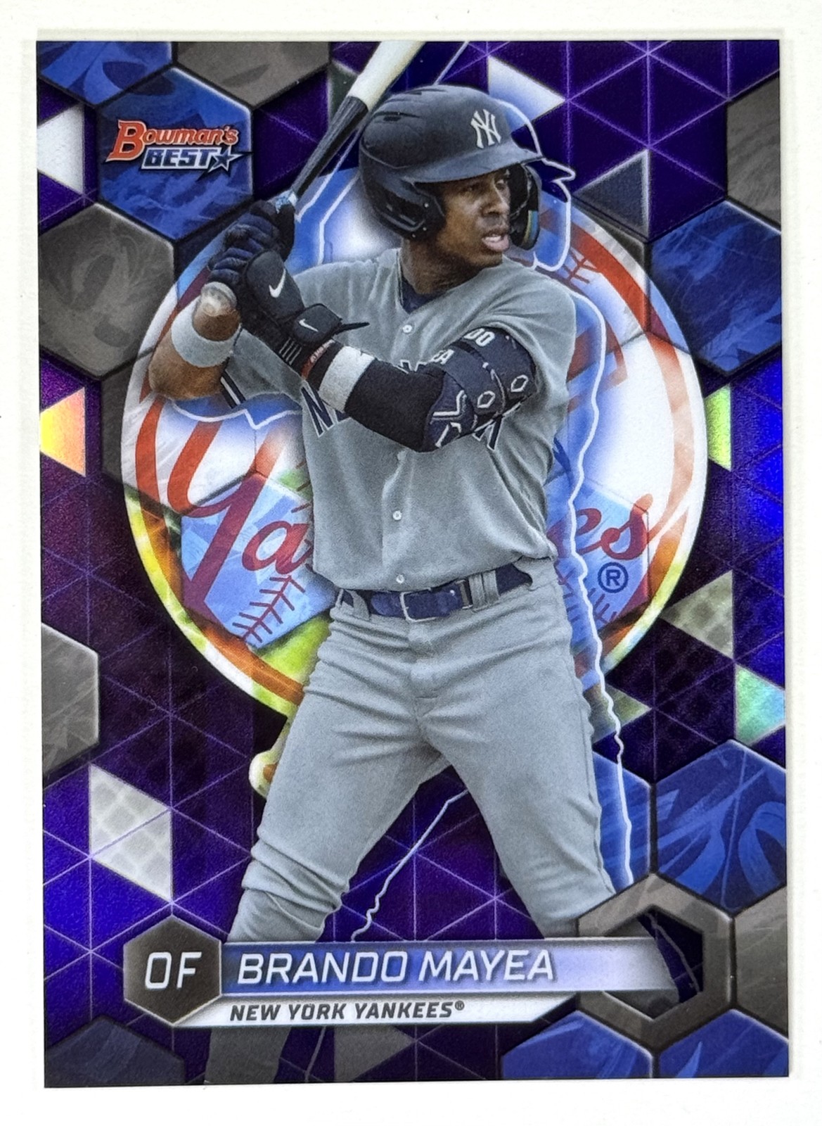 2023 Bowman's Best - Brando Mayea Top Prospects #TP-16 Purple Refractor /250