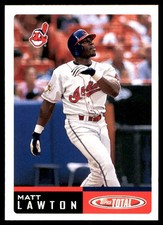 Matt Lawton 2002 Topps Total #617 Indians MLB READ FREE SHIPPING AutographDen