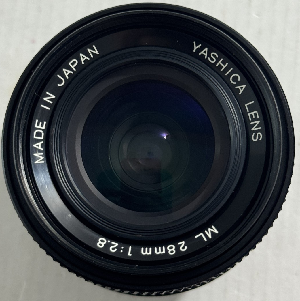 Yashica ML 28mm f/2.8 Manual Focus Prime Lens - C/Y Mount (READ